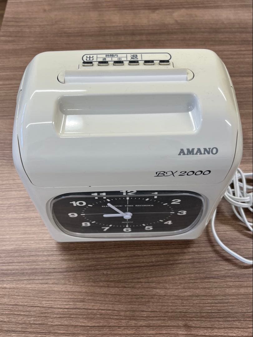 AMANO 電子タイムレコーダー BX2000