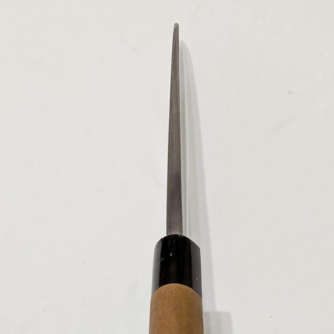 築地正本 出刃包丁 和包丁 刃渡り約19cm 厚み約8mm【S55-32】