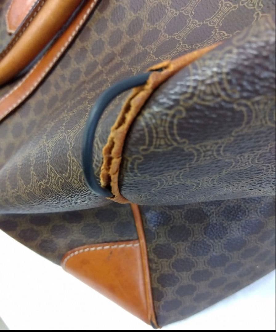 CELINE ボストンバッグ マカダム