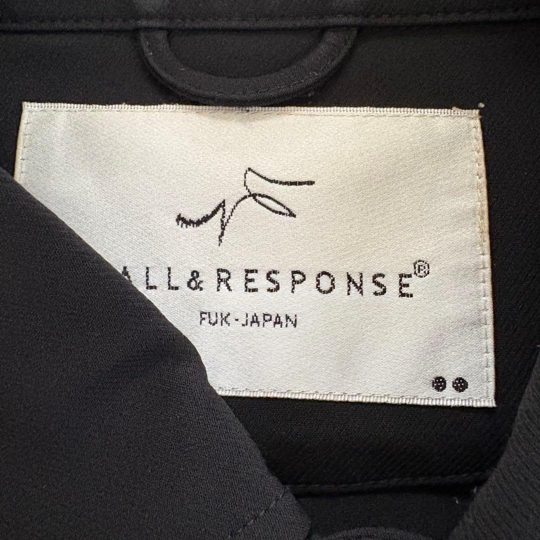 【美品】コールアンドレスポンス　ワッペンジャケットCALL CLUB TEAM