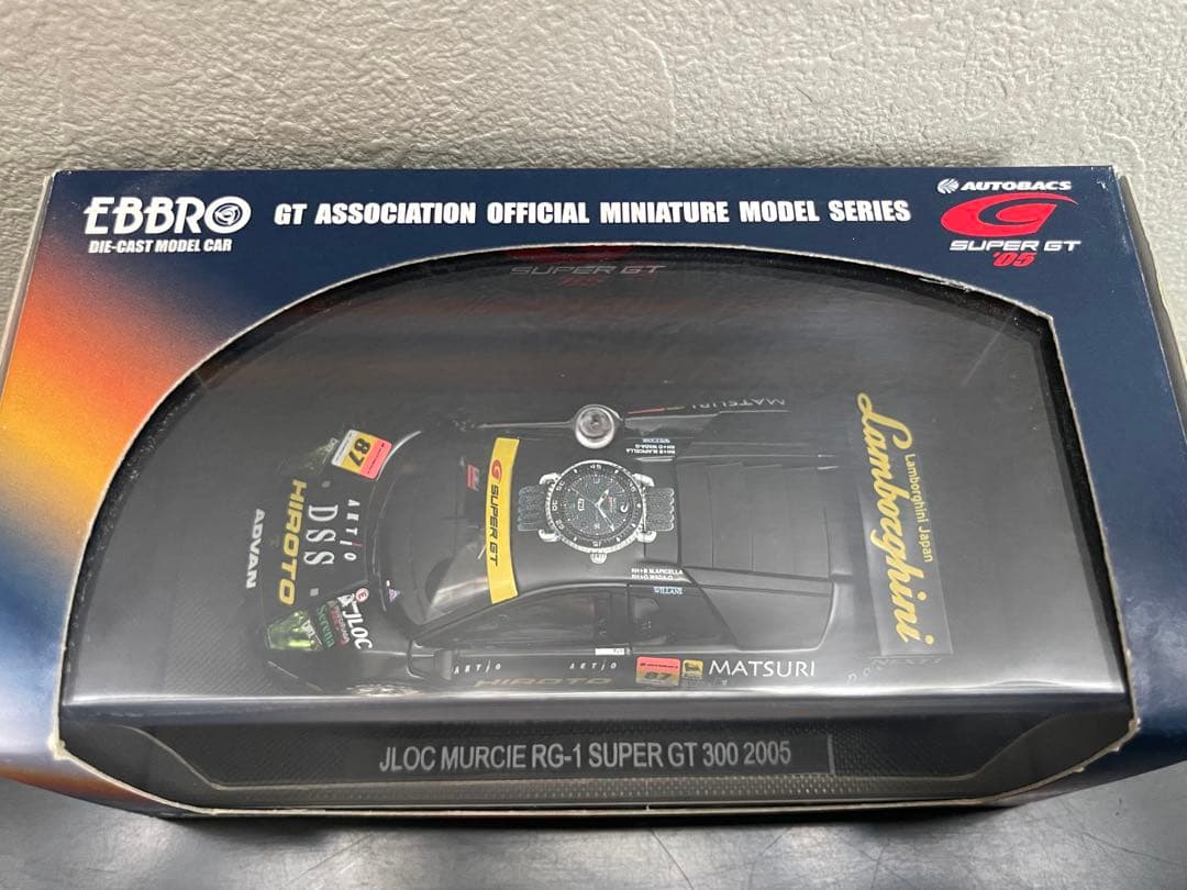 EBBRO SUPER GT 2005 JLOC MURCIE RG-1 ２台