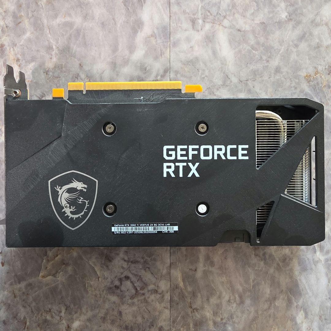 グラフィックボード・グラボ・ビデオカード MSI GeForce RTX 3060 Ti VENTUS 2X OC