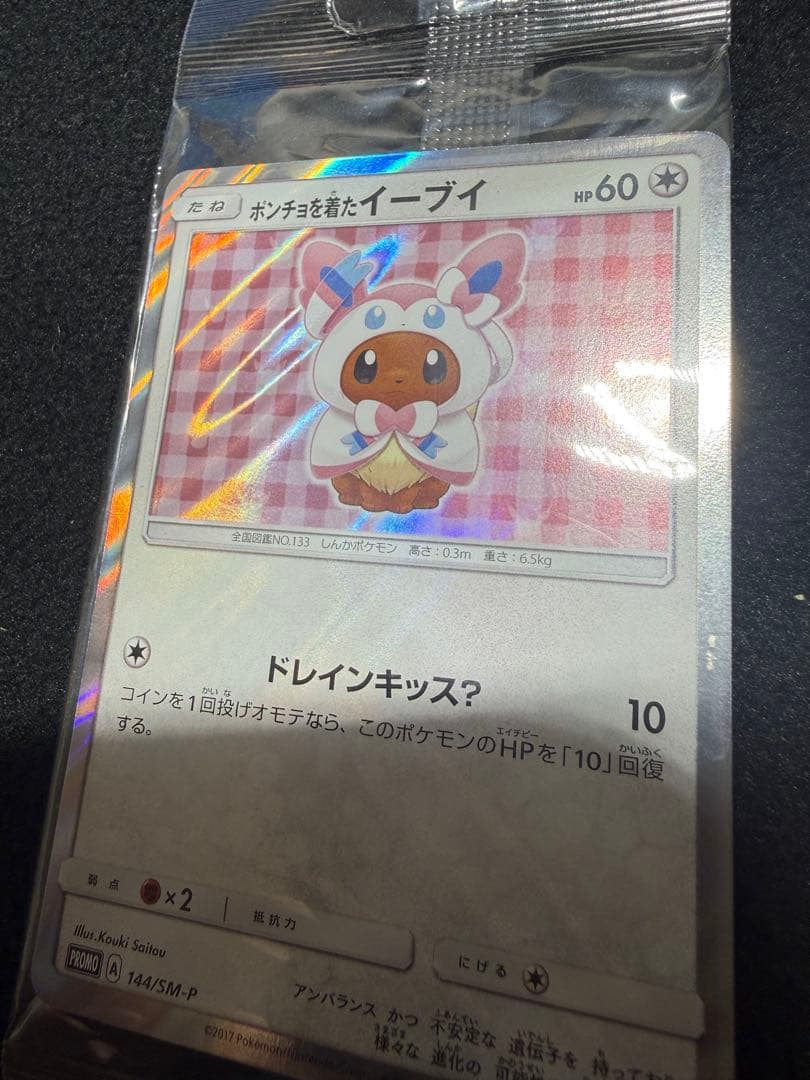 ポンチョを着たイーブイ ニンフィア