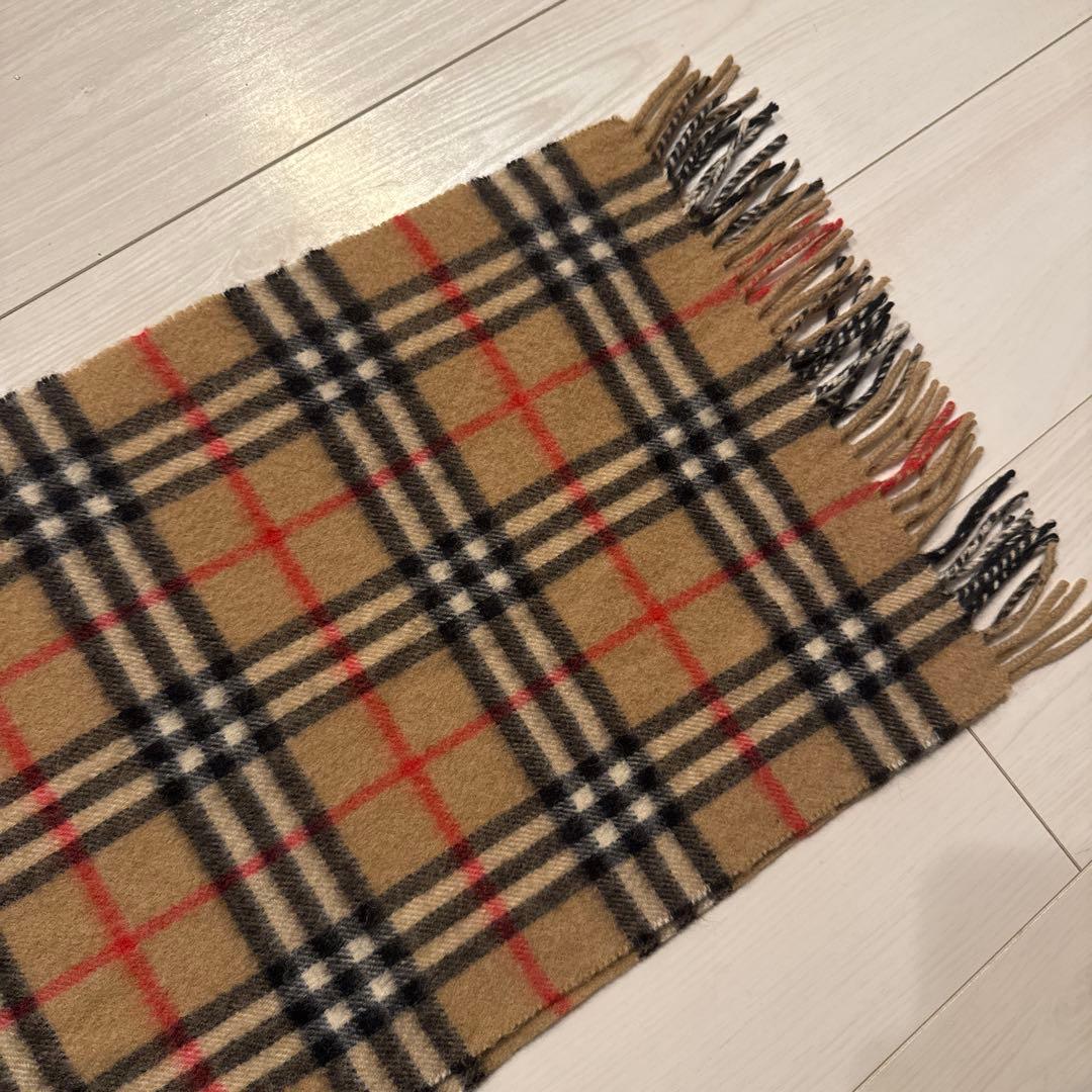 BURBERRYS バーバリーズ　メンズ　レディース　カシミヤ100% マフラー