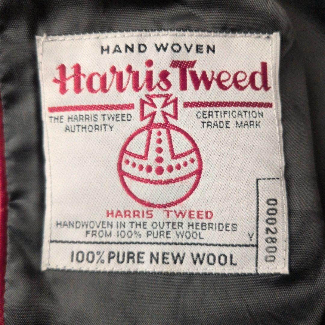 J.CREW×HARRIS TWEED ウール テーラードジャケット XL