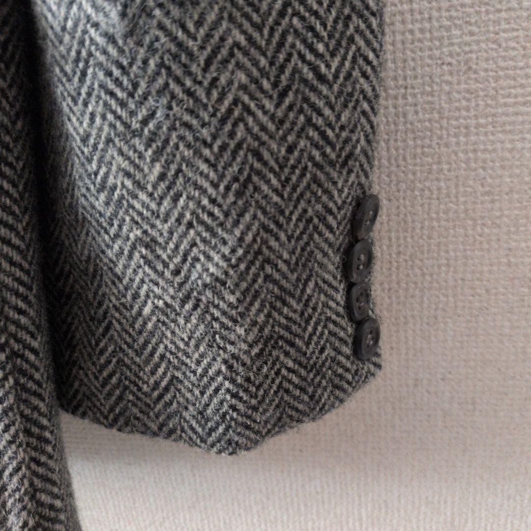 J.CREW×HARRIS TWEED ウール テーラードジャケット XL