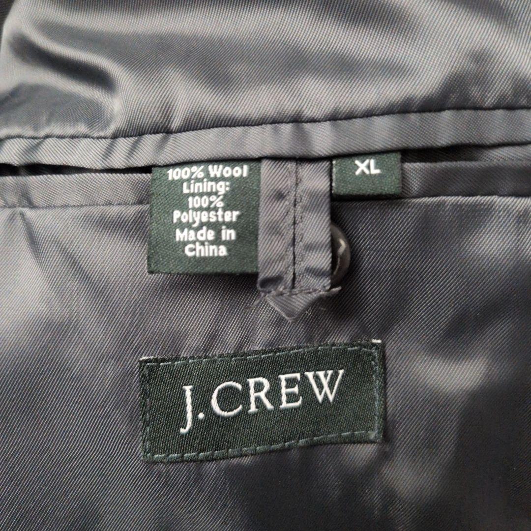 J.CREW×HARRIS TWEED ウール テーラードジャケット XL