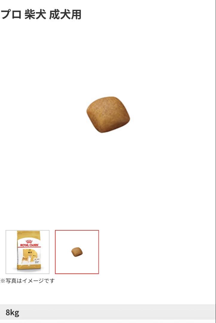  CANIN 柴犬用 ドライフード 8kg ロイヤルカナン　送料無料