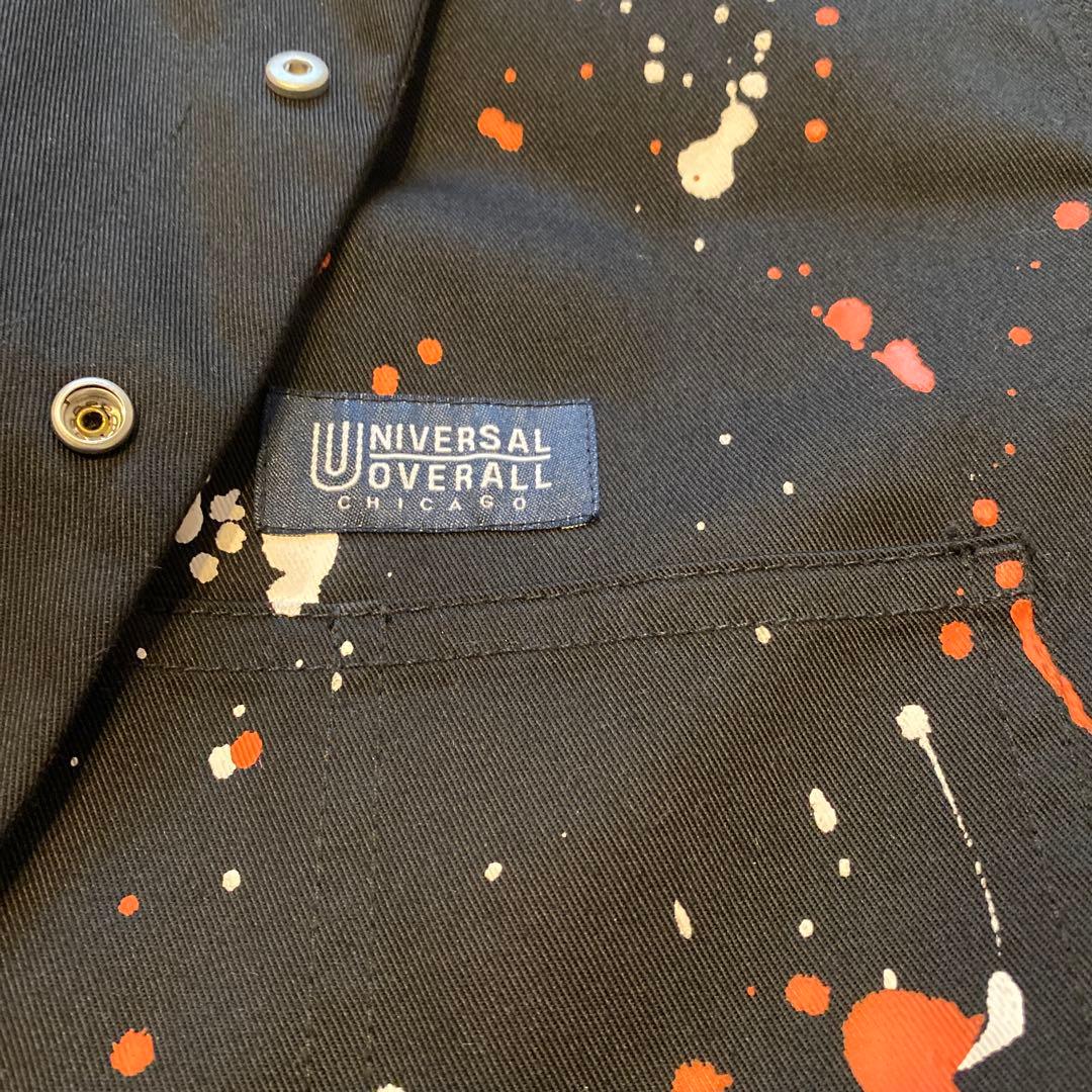 Universal Overall ペイントジャケット カバーオール　サイズL