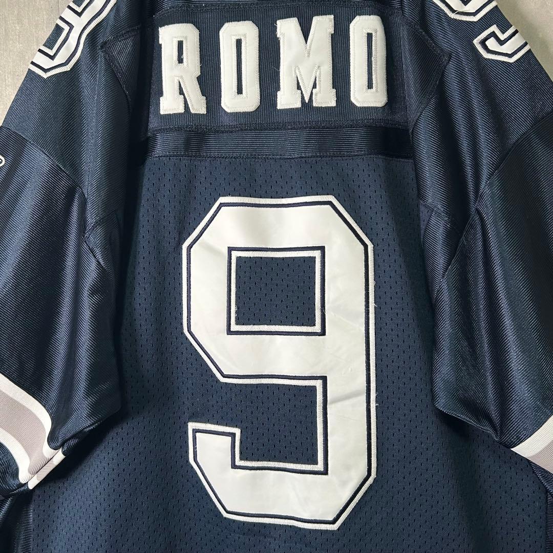 NFL ダラスカウボーイズ トニー・ロモ ゲームシャツ Reebok 刺繍