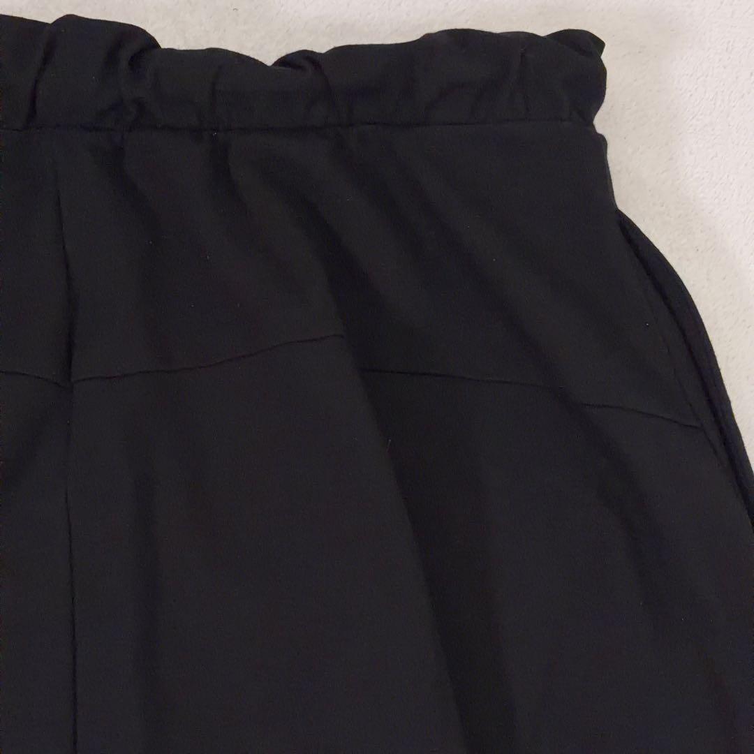 美品【CIVARIZE】シヴァーライズ サルエルパンツ フラップ 変形 黒 46