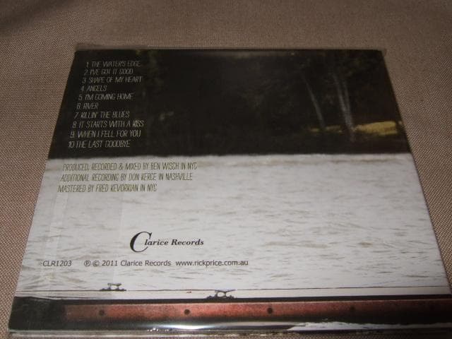 RICK PRICE, THE WATER'S EDGE, リック・プライス