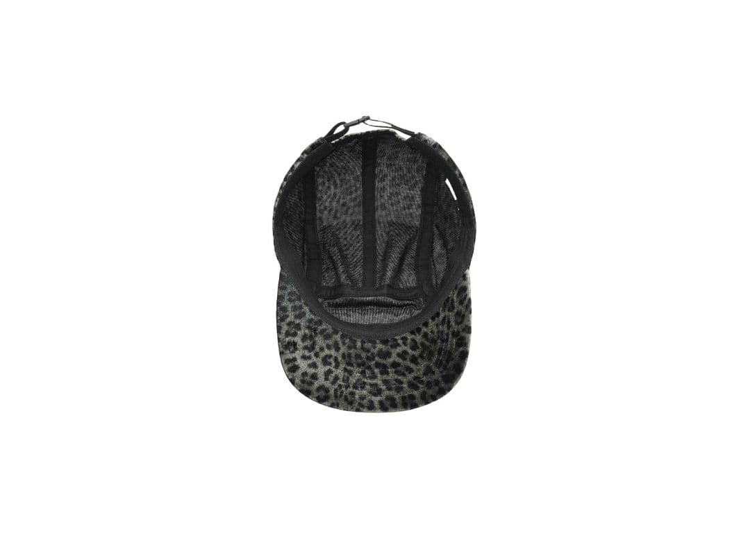 帽子 Supreme Leopard Velvet Camp Cap 24ss