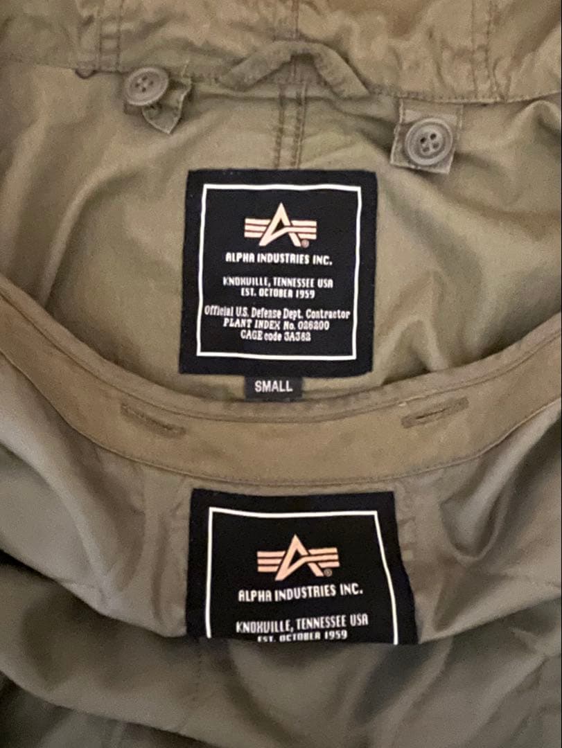 【レア】ALPHA INDUSTRIES M-51 フィッシュテールパーカー S