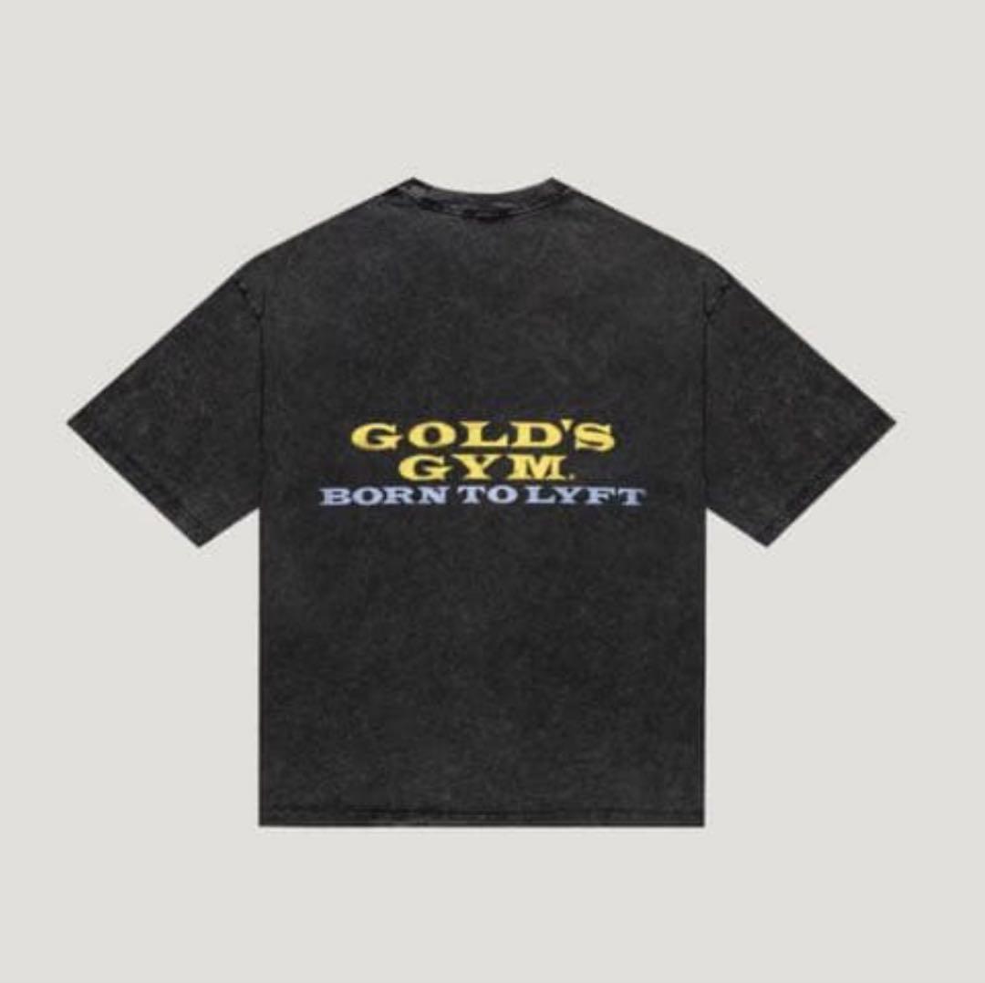 LÝFT × GOLD'S GYM VINTAGE LOGO T-SHIRT