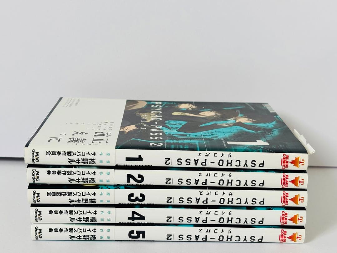 Psycho-pass 2 全巻　初版　アニメイトポストカード全巻付