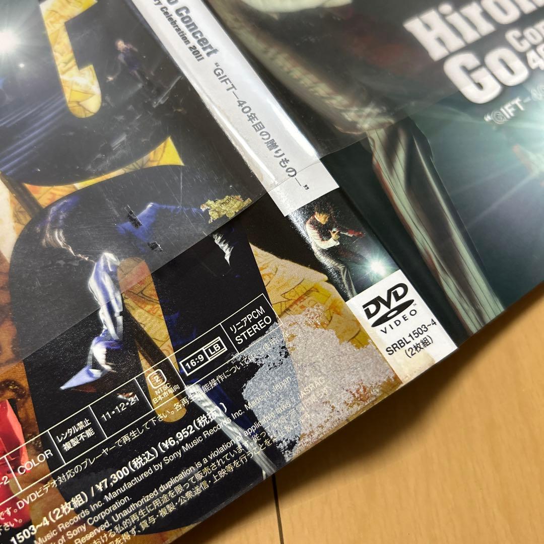 【即購入ok!!】郷ひろみ 40周年ツアーDVD 初回限定盤