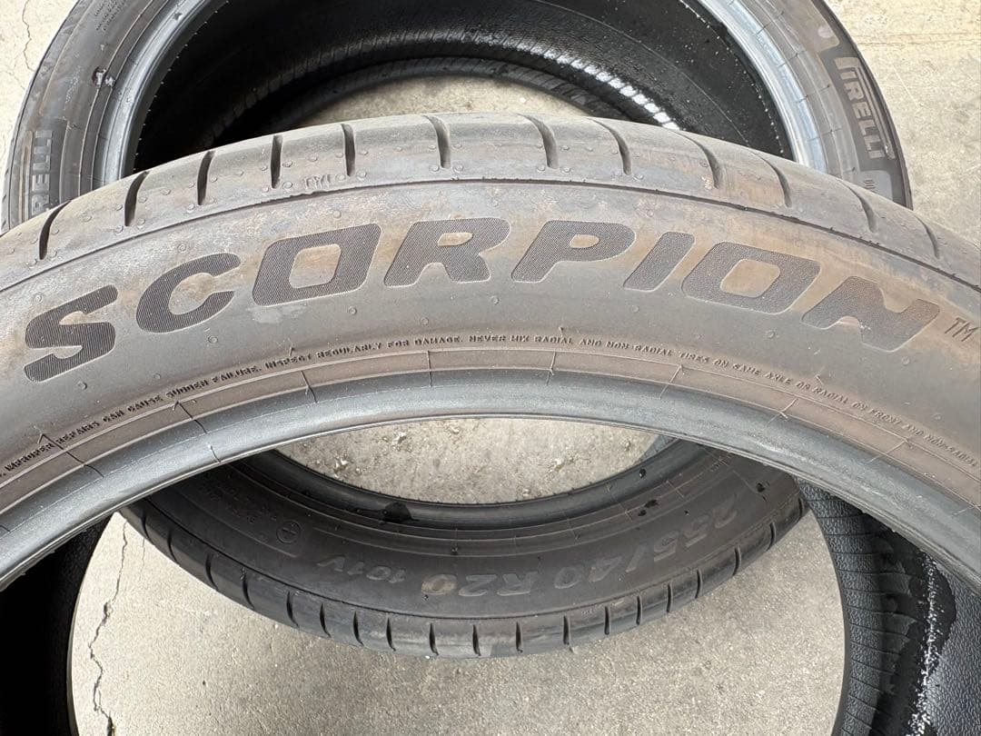 ピレリ／スコーピオン／255/40R20／2本セット②（専用商品）