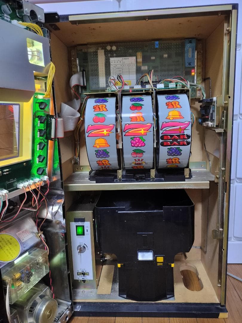 【パチスロ実機】北電子★ゴーゴージャグラーV【オートプレイ付不要機付】
