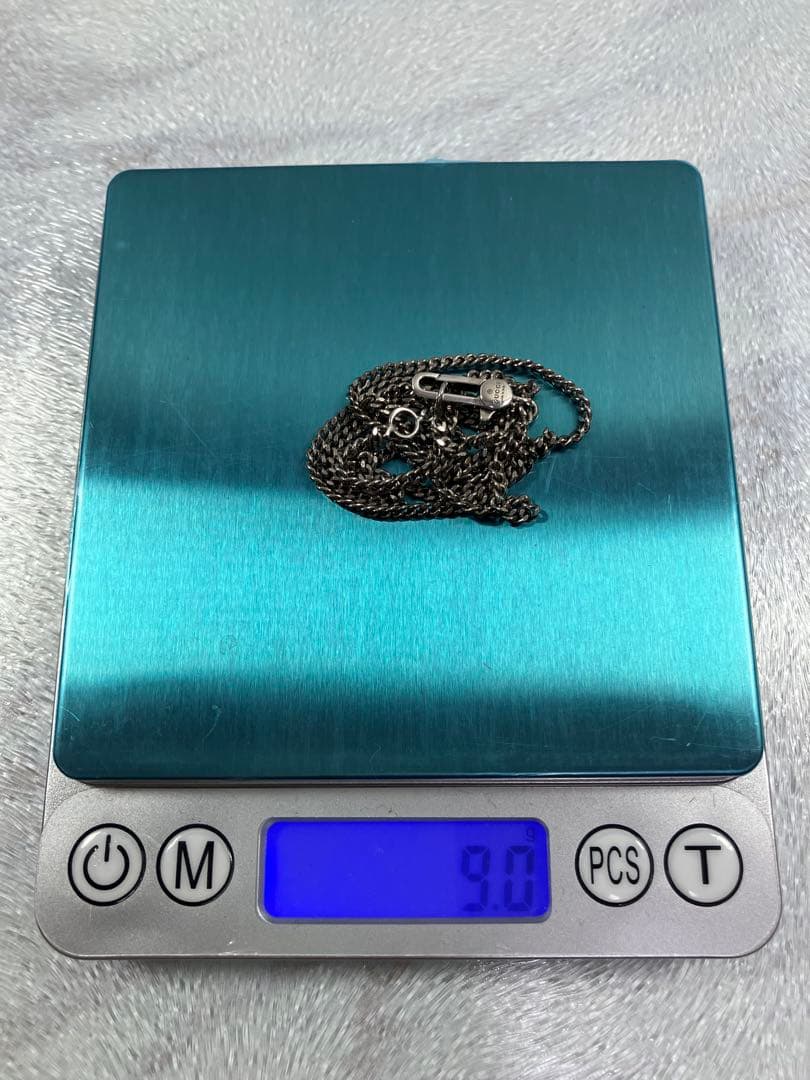 【超美品】GUCCI 喜平チェーン ネックレス クロームメッキ SV925