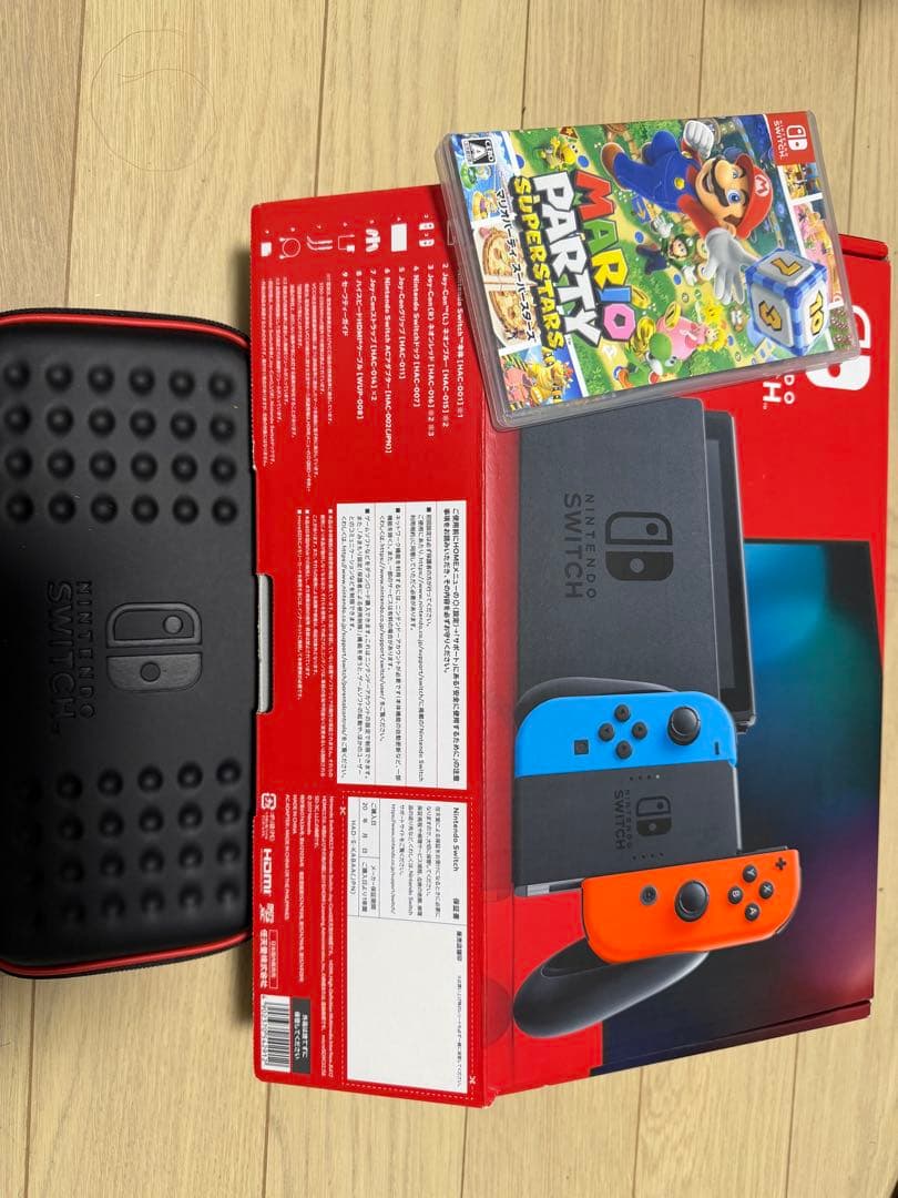 美品⭐️【カセット、ケース付き】Nintendo Switch 本体セット