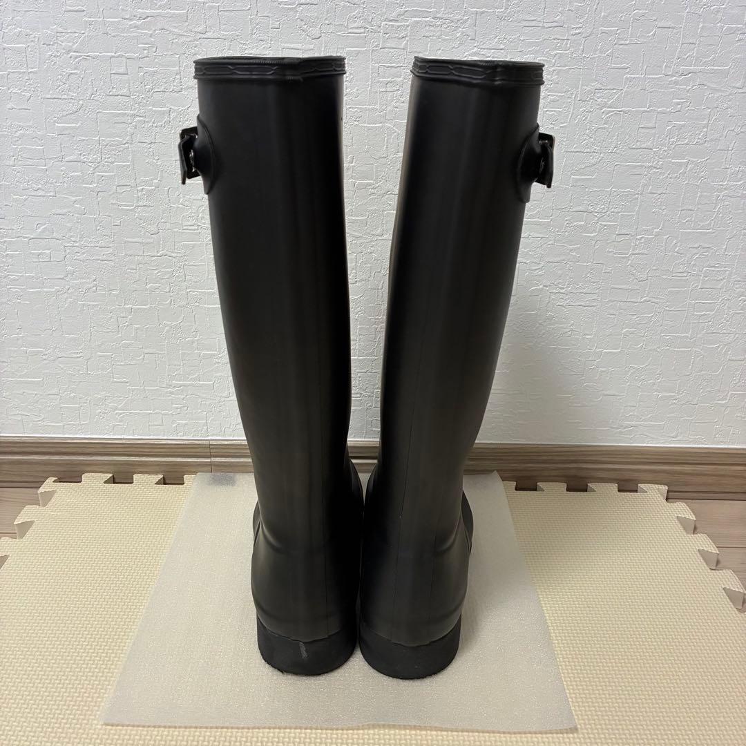 HUNTER ブラック 長靴　24-25cm