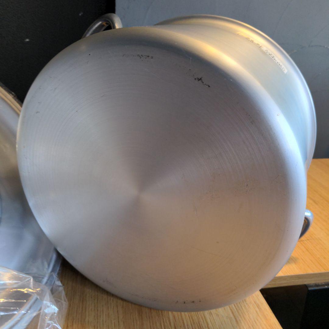 ハ*ム様 D1207　美品　プロ　マイスター　半寸胴鍋　30cm　15L 鍋　調