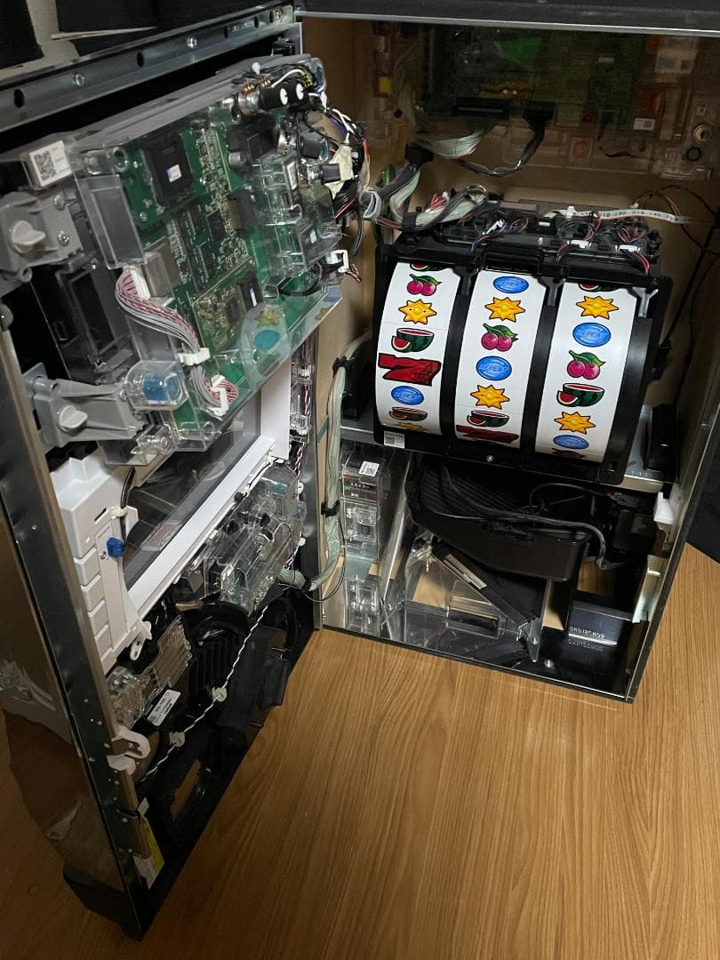 パチスロ ディスクアップ 実機 白パネル 不要機付き