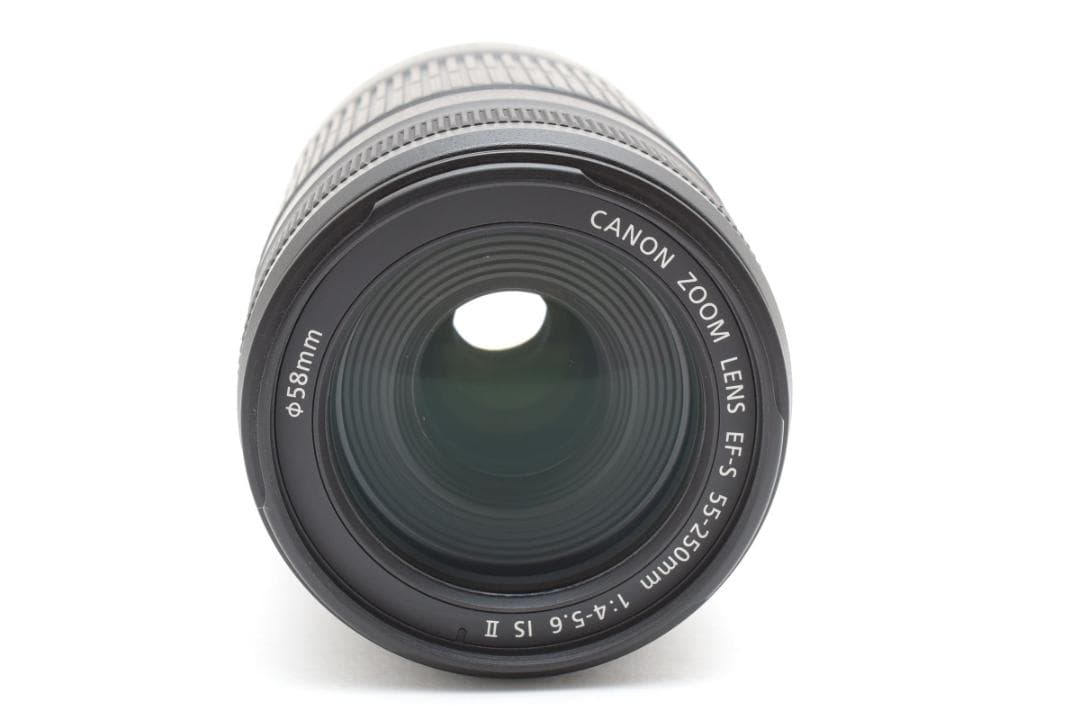 美品 キヤノン ズームレンズ EF-S 55-250mm 4-5.6 Canon