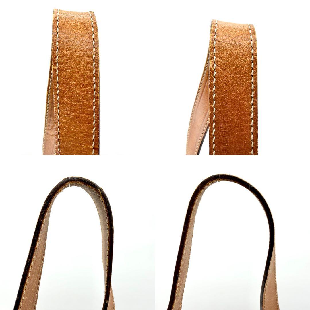 CELINE　マカダム柄　ミニボストンバッグ　2WAY　レザー　トリオンフ