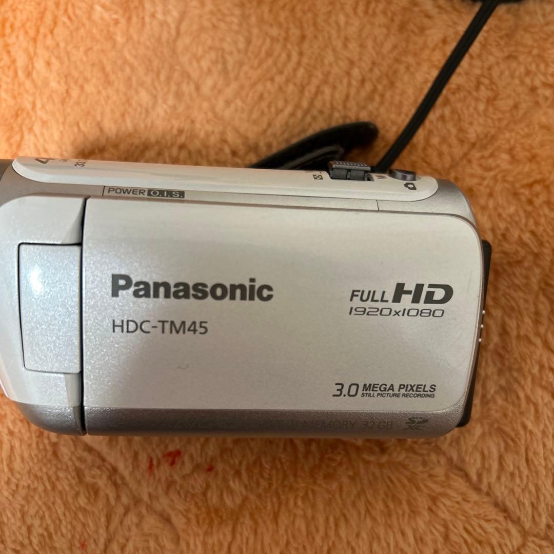 動作確認中 Panasonic HDC-TM45 ビデオカメラ