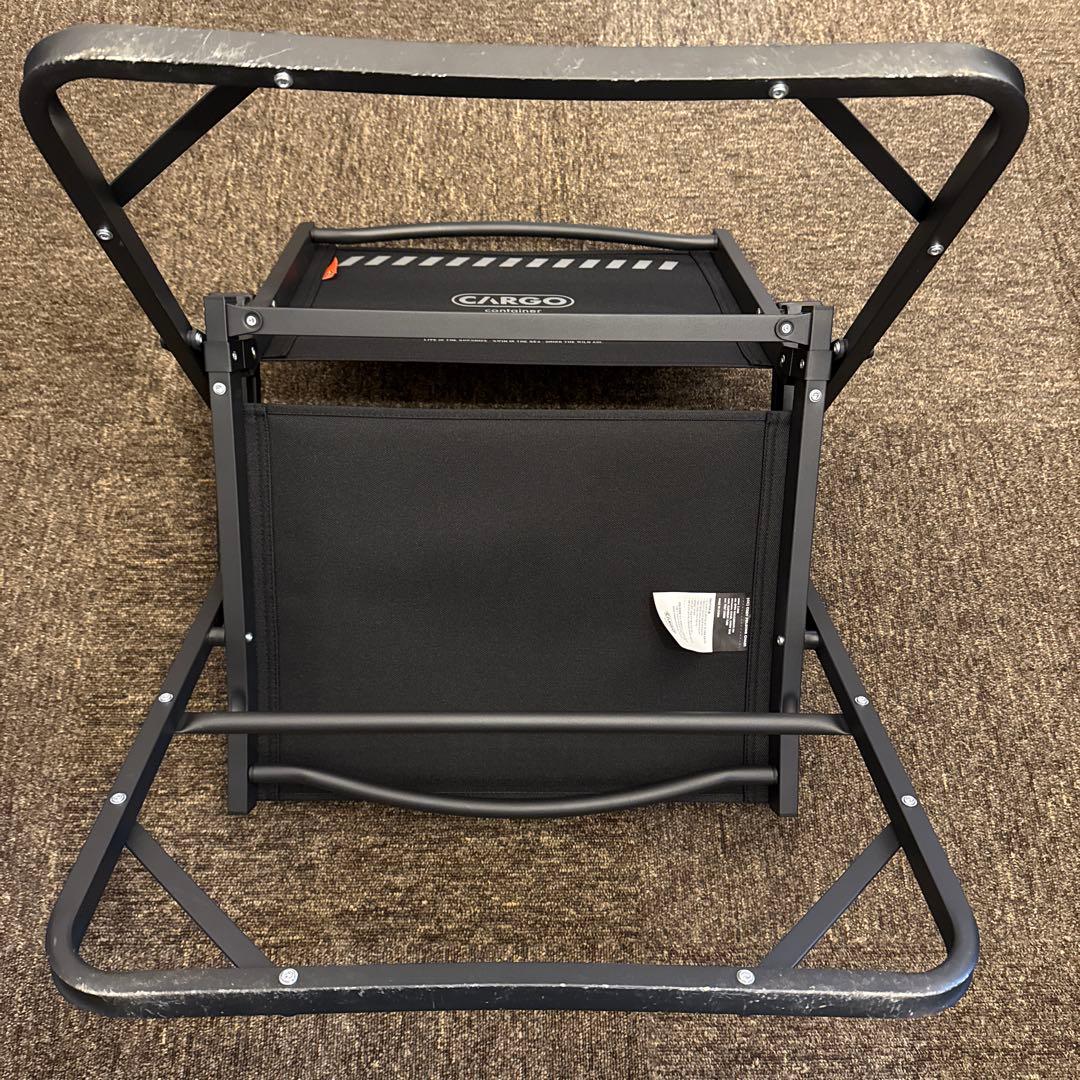 CARGO CONTAINER COSY FOLDING CHAIR ブラック