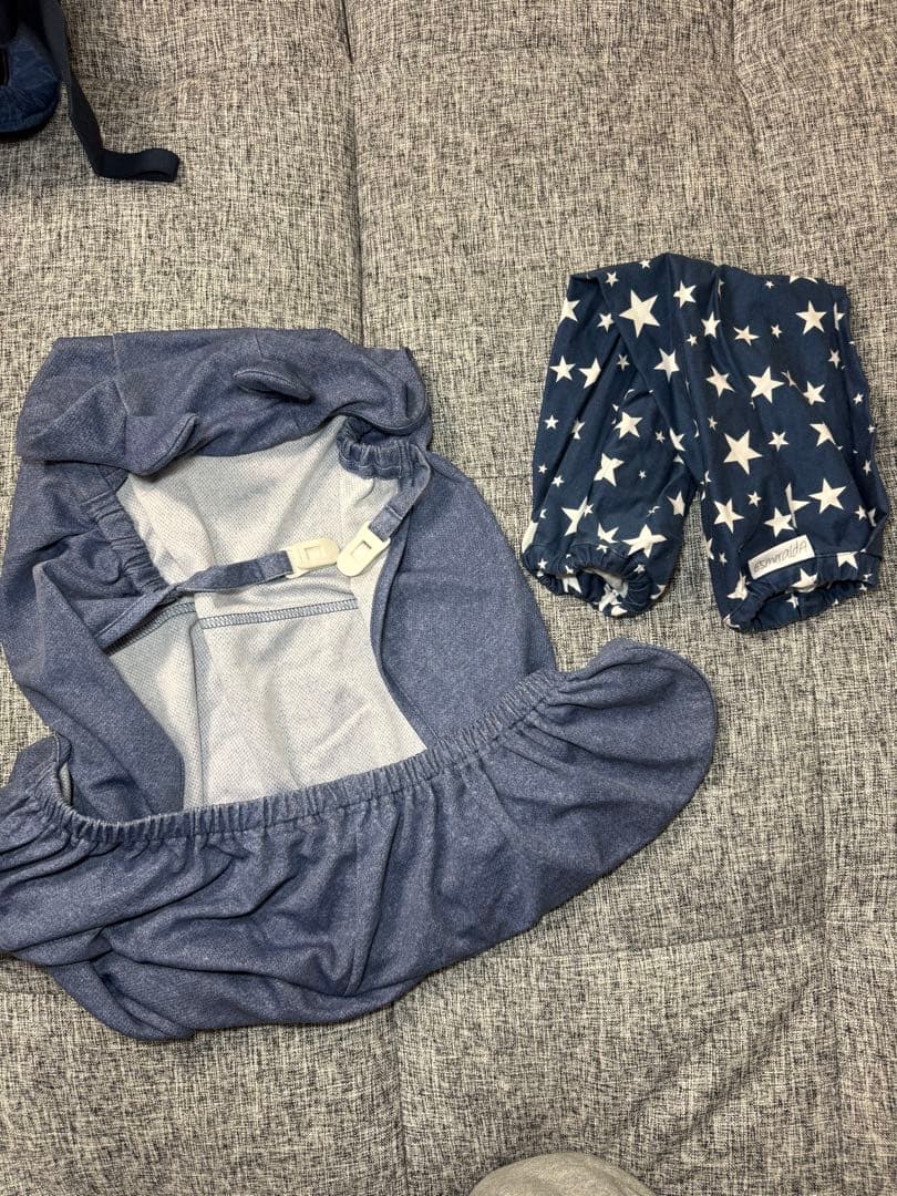 ★逃げ恥★美品・希少　エルゴベビー オムニブリーズ360 Blue bloom
