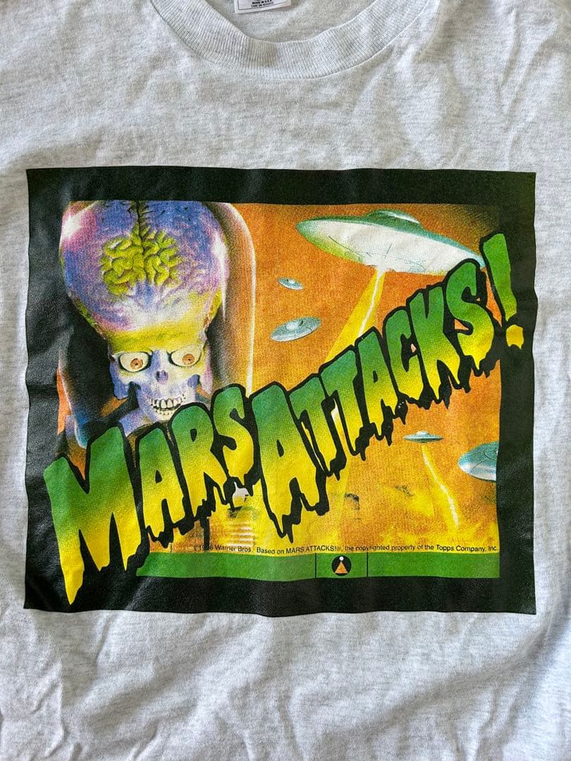 カ*ヌ様 新品 90年代 ビンテージ USA製 マーズアタック Tシャツ 映画