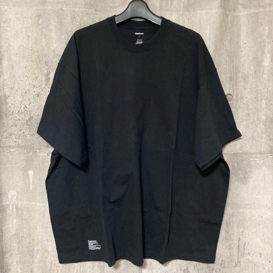 フレッシュサービス　Tシャツ　CORPORATE S/S TEE ブラック　L