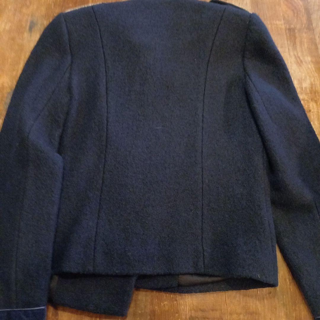 ★美品★ZARA ネイビー ミリタリージャケット ナポレオンジャケットEU36