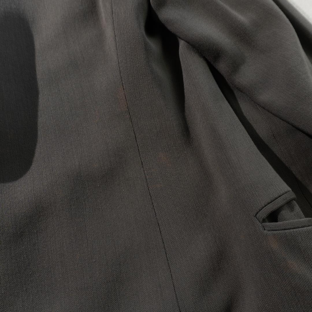 GIORGIO ARMANI シングルテーラードジャケット グレー/CZ219