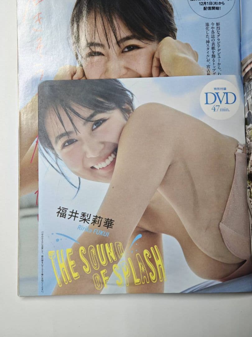 福井梨莉華 ♡ 週刊プレイボーイ 2025年 No.50号 DVD付 新品 2冊