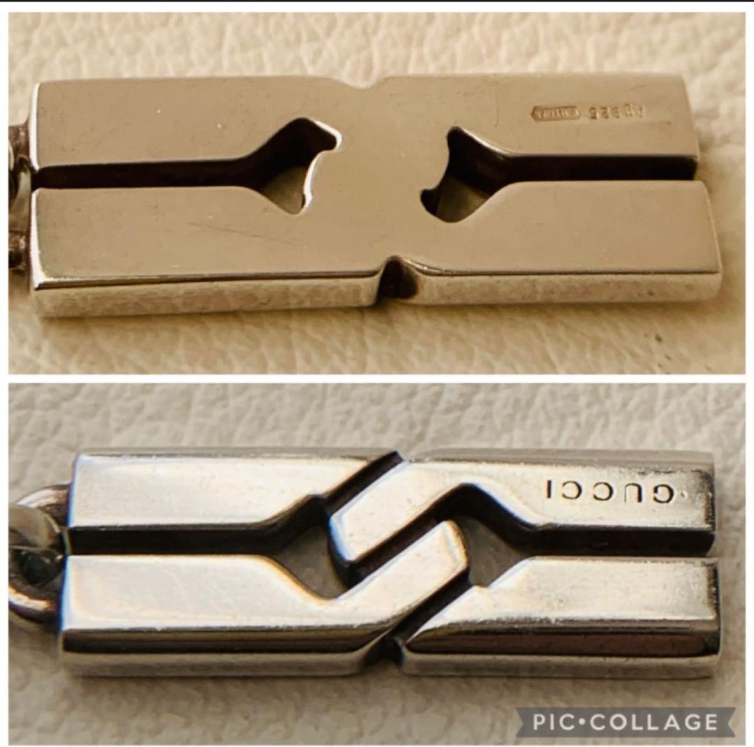 美品 GUCCI ノットインフィニティ 喜平 ネックレス グッチ 925