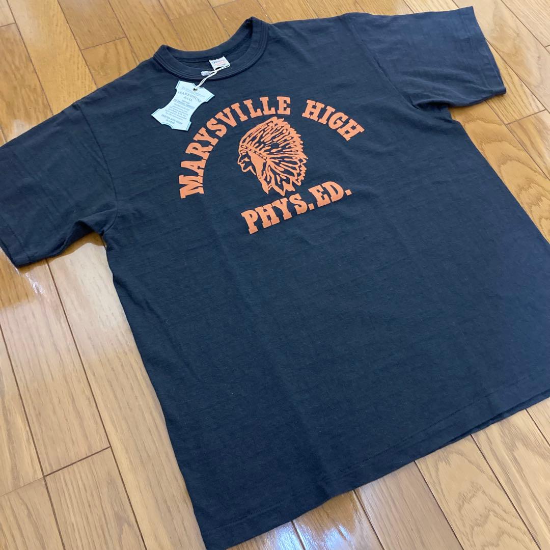 ウエアハウス　Tシャツ　\"MARYSVILLE HIGH\"　スミクロ　XLサイズ