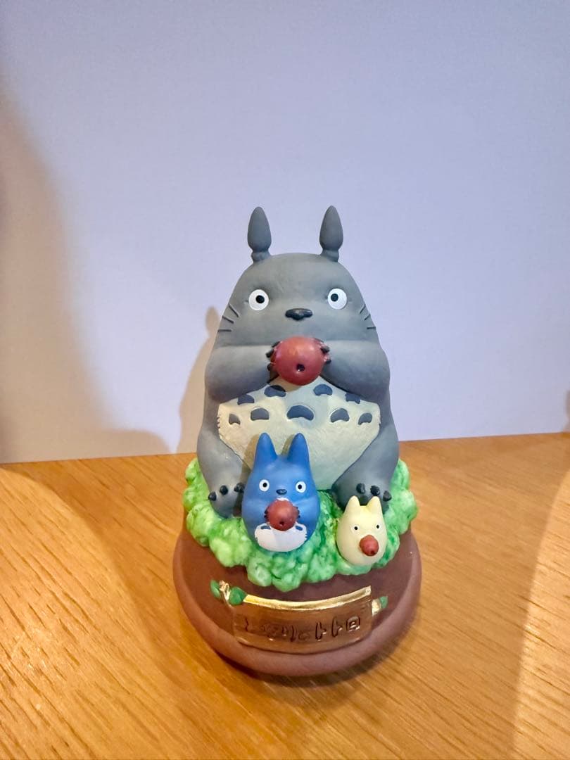 となりのトトロ 磁器オルゴール トトロ ホーホー