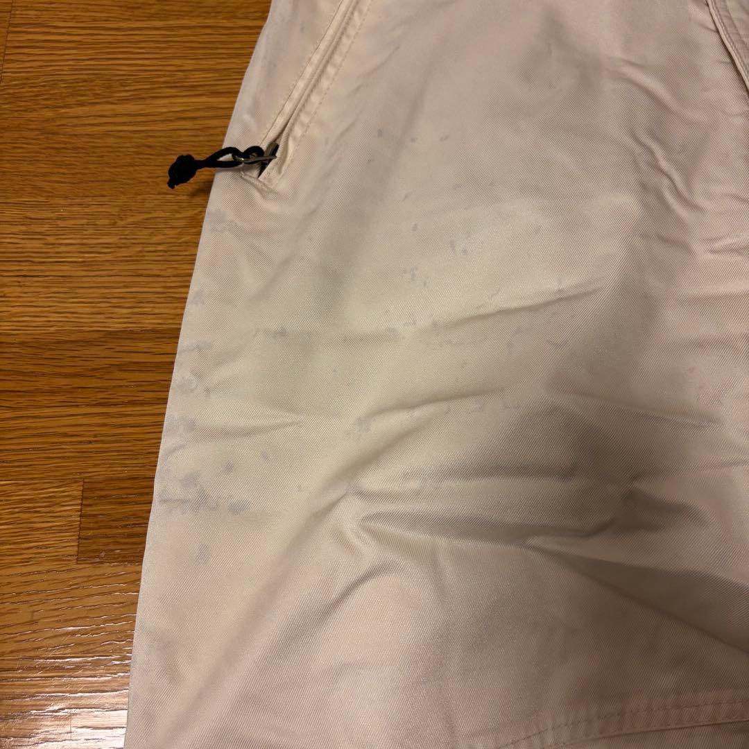 Burton スノーボードパンツ サスペンダー付き ホワイト　バートン