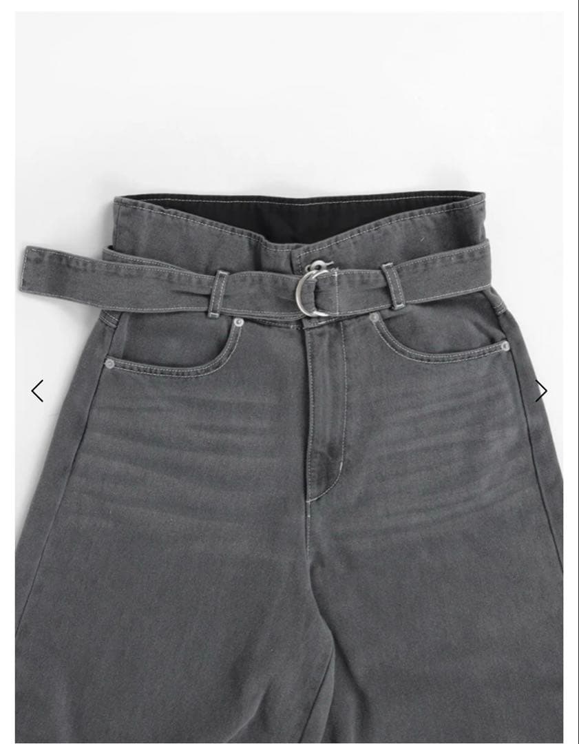 新品未使用 ヤマダヤ Vin クロップドワイドデニムパンツ