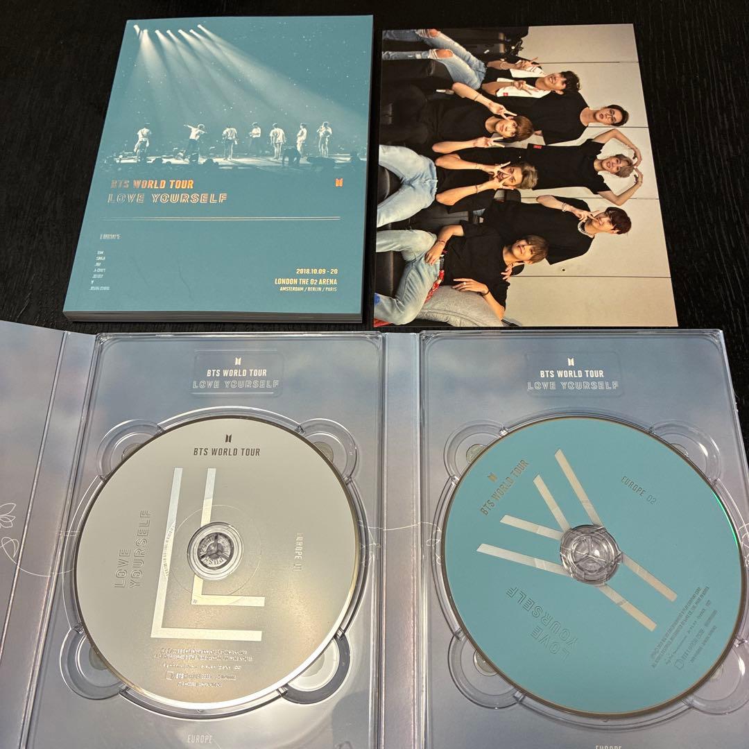 BTS LOVE YOURSELF ヨーロッパ DVD トレカ付き