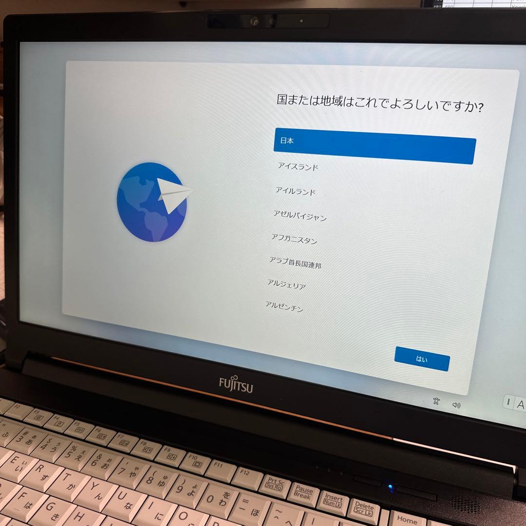 富士通FUTRO A5511M NVMe128GB 高速SSD Win11 訳有