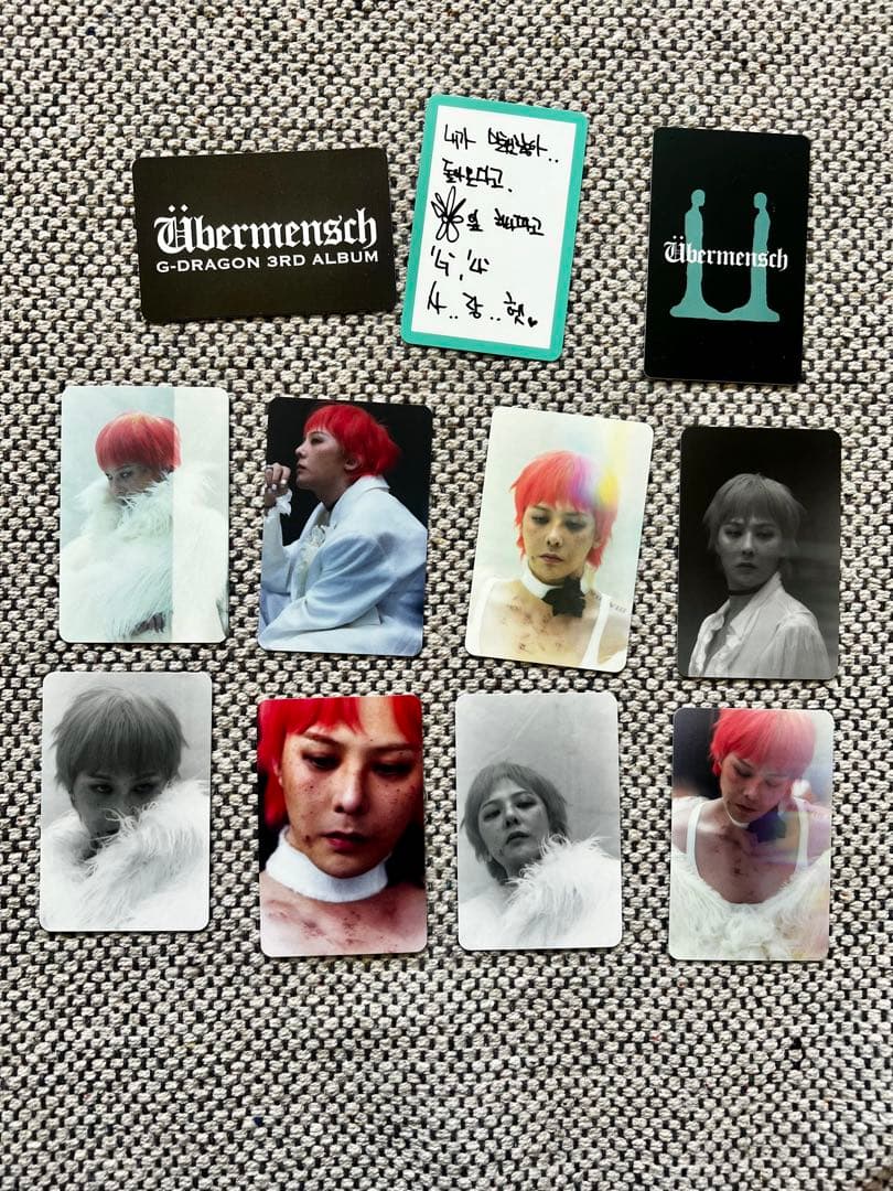 限定特典Übermensch G-DRAGON 3rd ALBUM VER.1