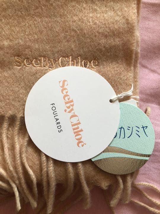 新品未使用　See by Choe カシミヤ100%マフラー