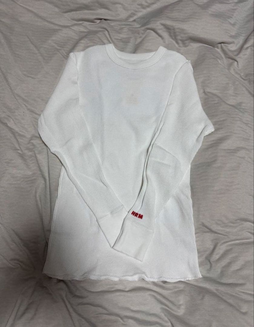Hanes×ハリウッドランチマーケット HRM 長袖 サーマ Tシャツ 2枚組