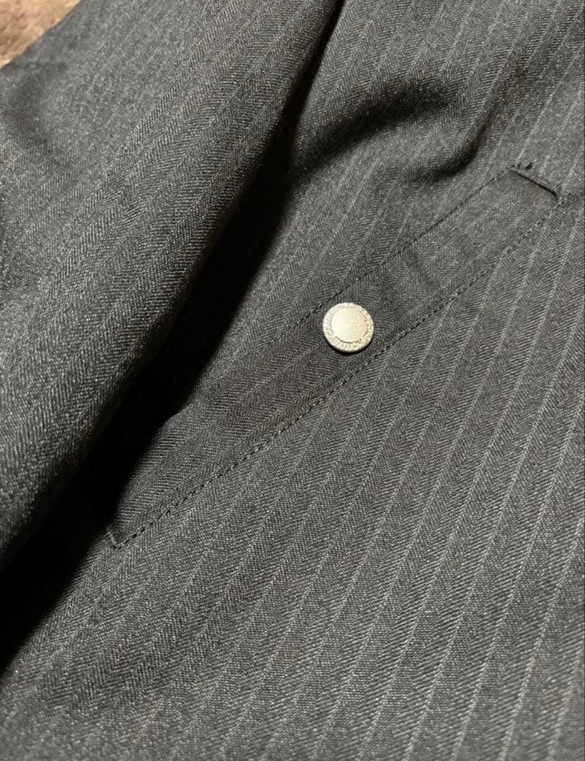 COMME des GARCONS HOMME ウールエステルヘリンボーンJKT