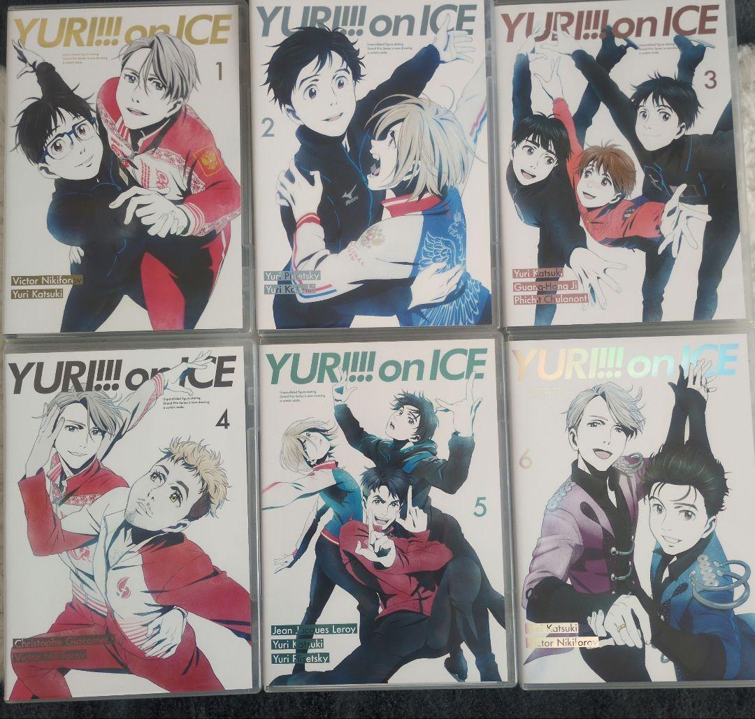 【収納Box付】ユーリ!!! on ICE Blu-ray 全6巻セット 特典付